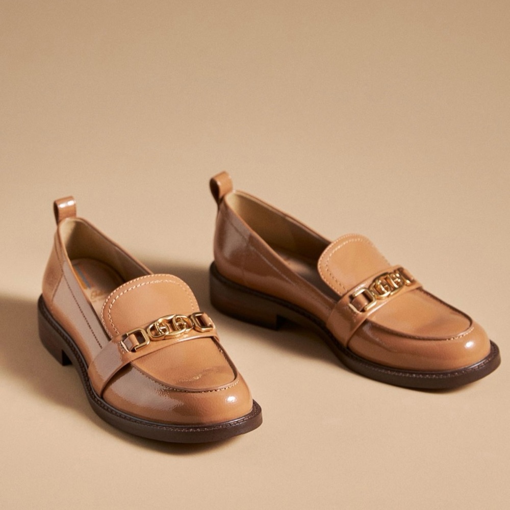 Sam Edelman Christy Loafers Desert Camel Cedar